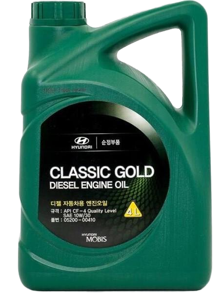 Моторное масло Hyundai/Kia Classic Gold Diesel 10W-30, 4л